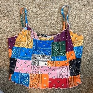 Super cute colorful tank top